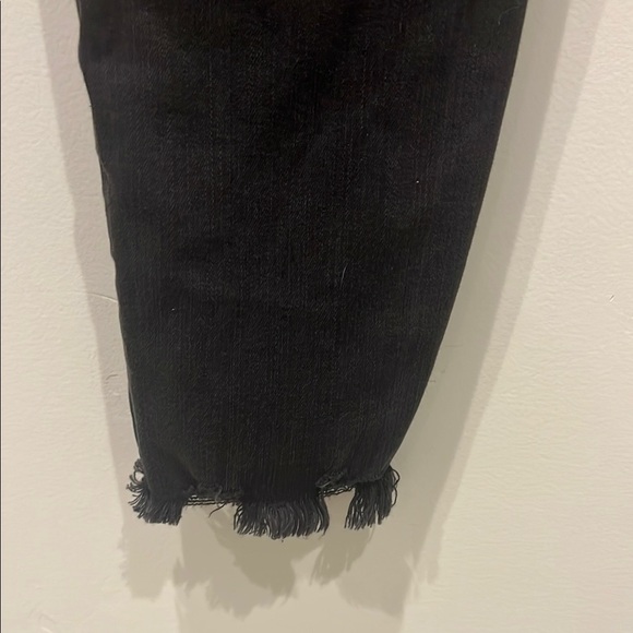 Madewell Women's Black 9 “ mid rise skinny Jeans - Picture 4 of 6